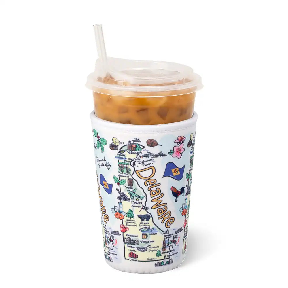 Delaware Medium Iced Cup Coolie