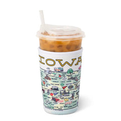 Iowa Medium Iced Cup Coolie