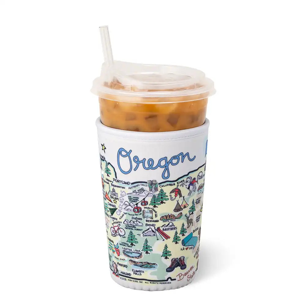 Oregon Medium Iced Cup Coolie