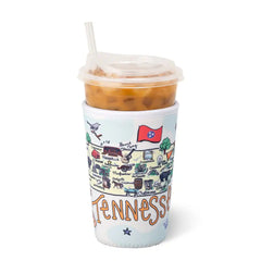 Tennessee Medium Iced Cup Coolie