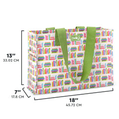 Book Club Large Reusable Gift Bag