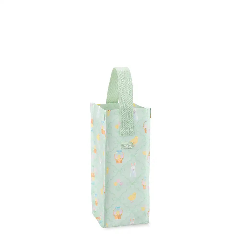 Hoppy Easter Wine Reusable Gift Bag