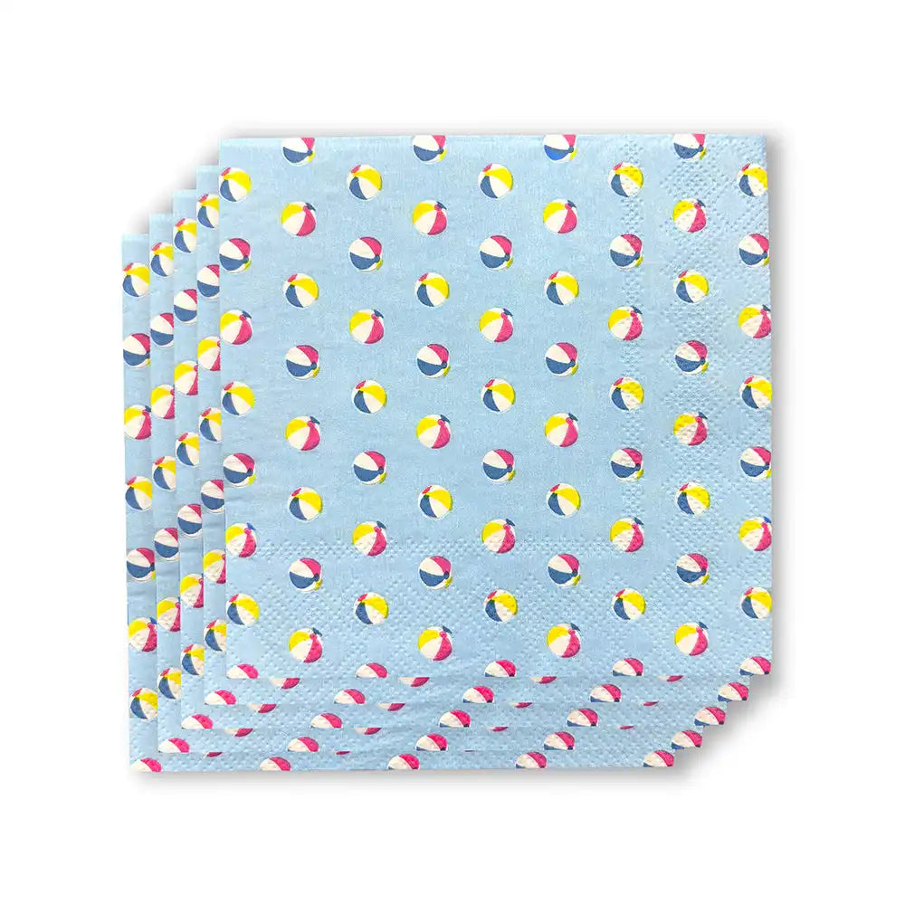 Beach Balls Cocktail Napkins