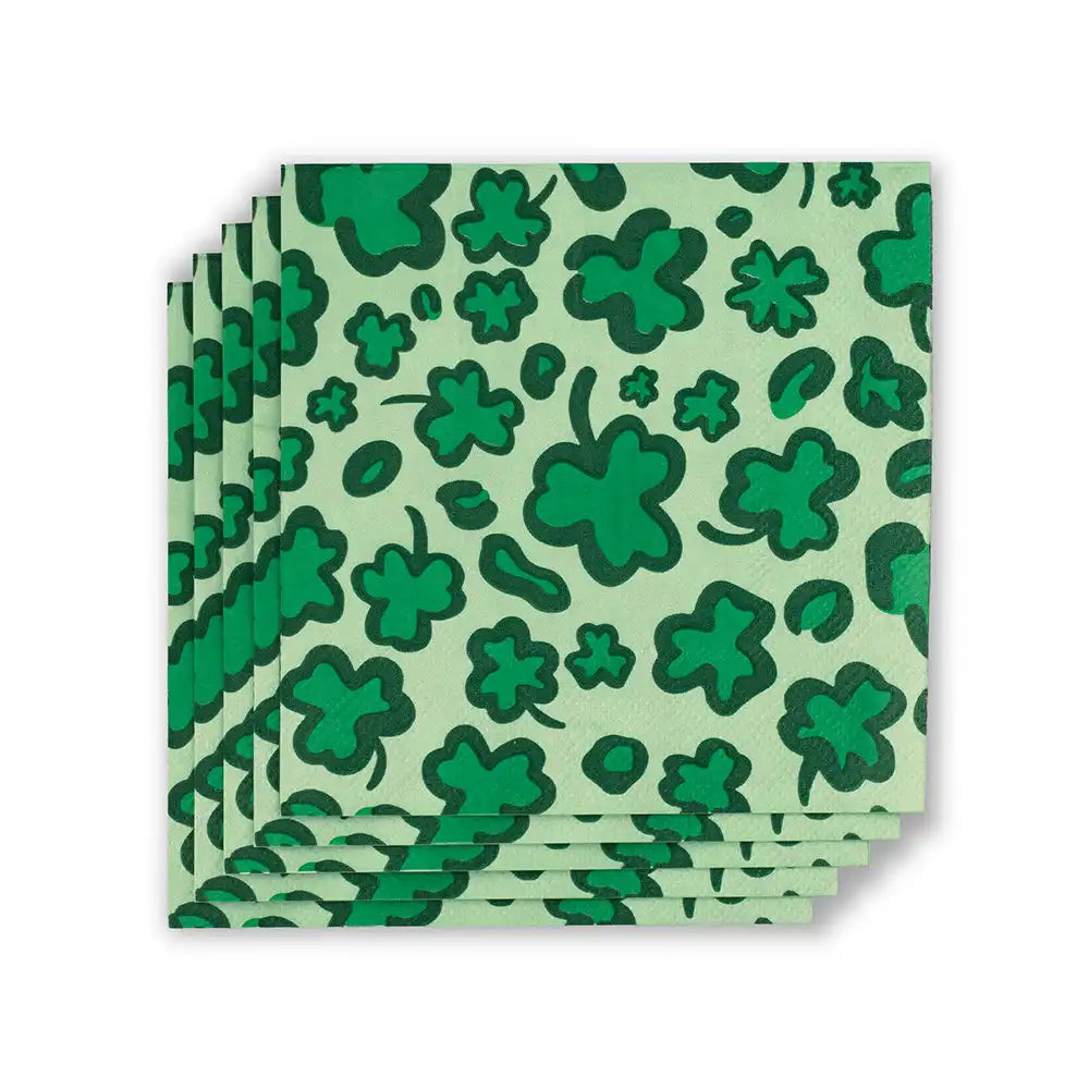 Lucky Leopards Cocktail Napkins
