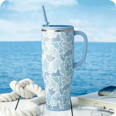 Saltwater Camo Mega Mug 40oz