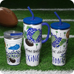 Saturdays in Lexington Straw Tumbler 32oz