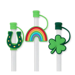 St. Patrick's Day Straw Topper Set